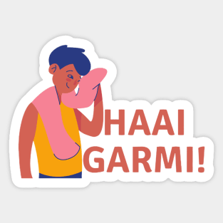 Haai Garmi - Male Sticker